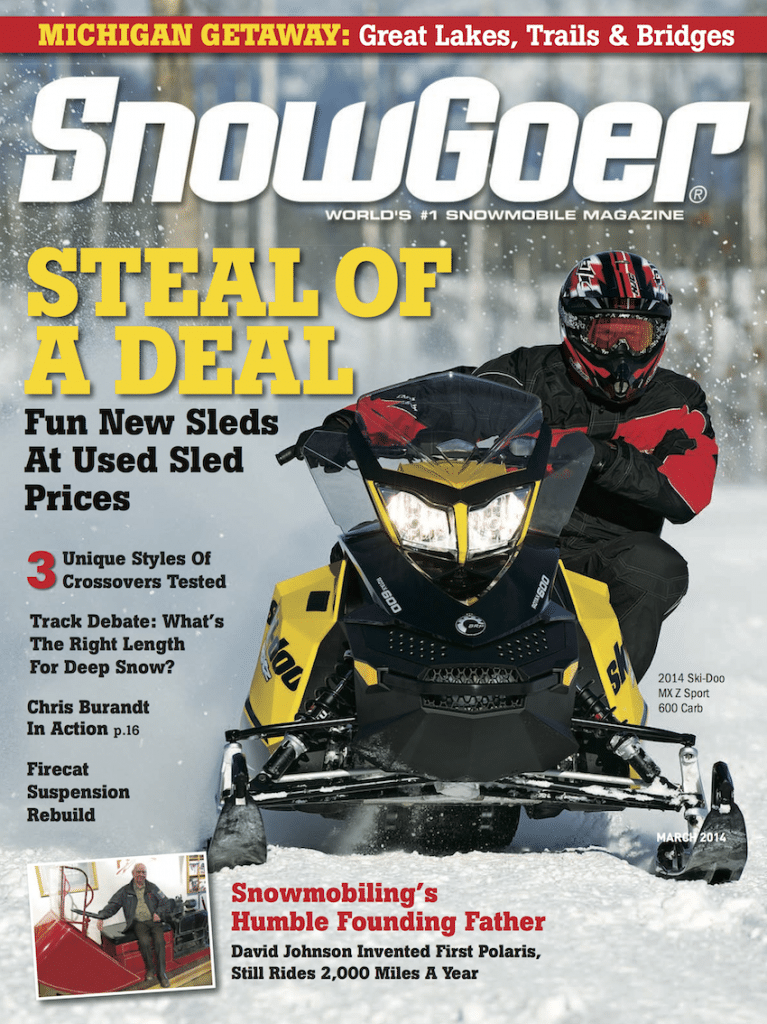 SnowGoer March 2014 Cover