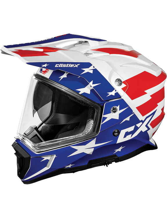 CX200 Liberty Dual-Sport Motorcycle Helmet • Castle X