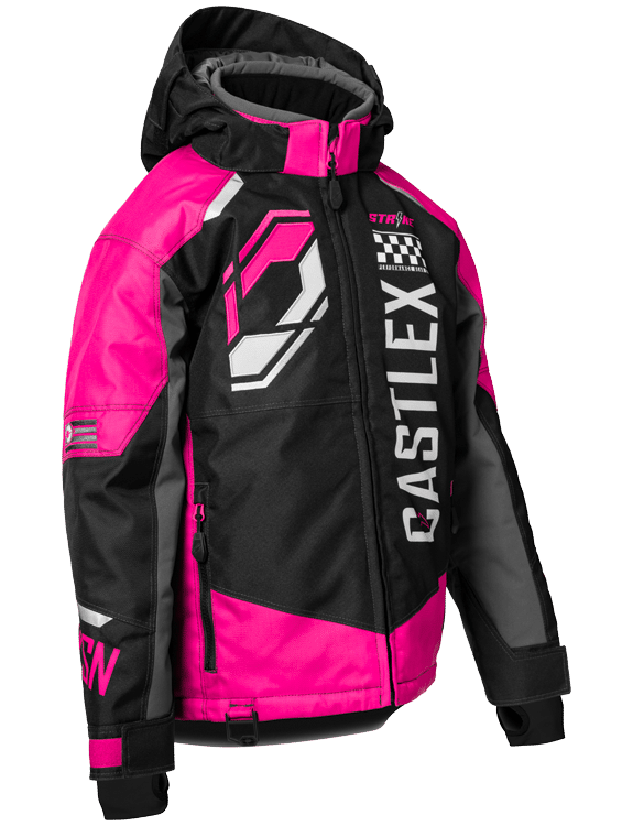 Alpha Gray/Pink Glow - Large Castle X Youth Stance Jacket 