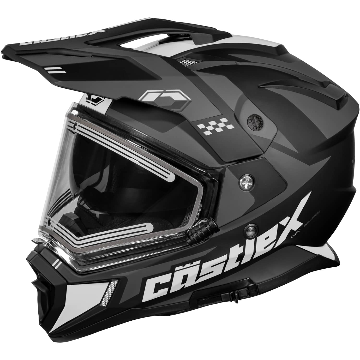 CX200 Wrath Electric Dual-Sport Helmet • Castle X