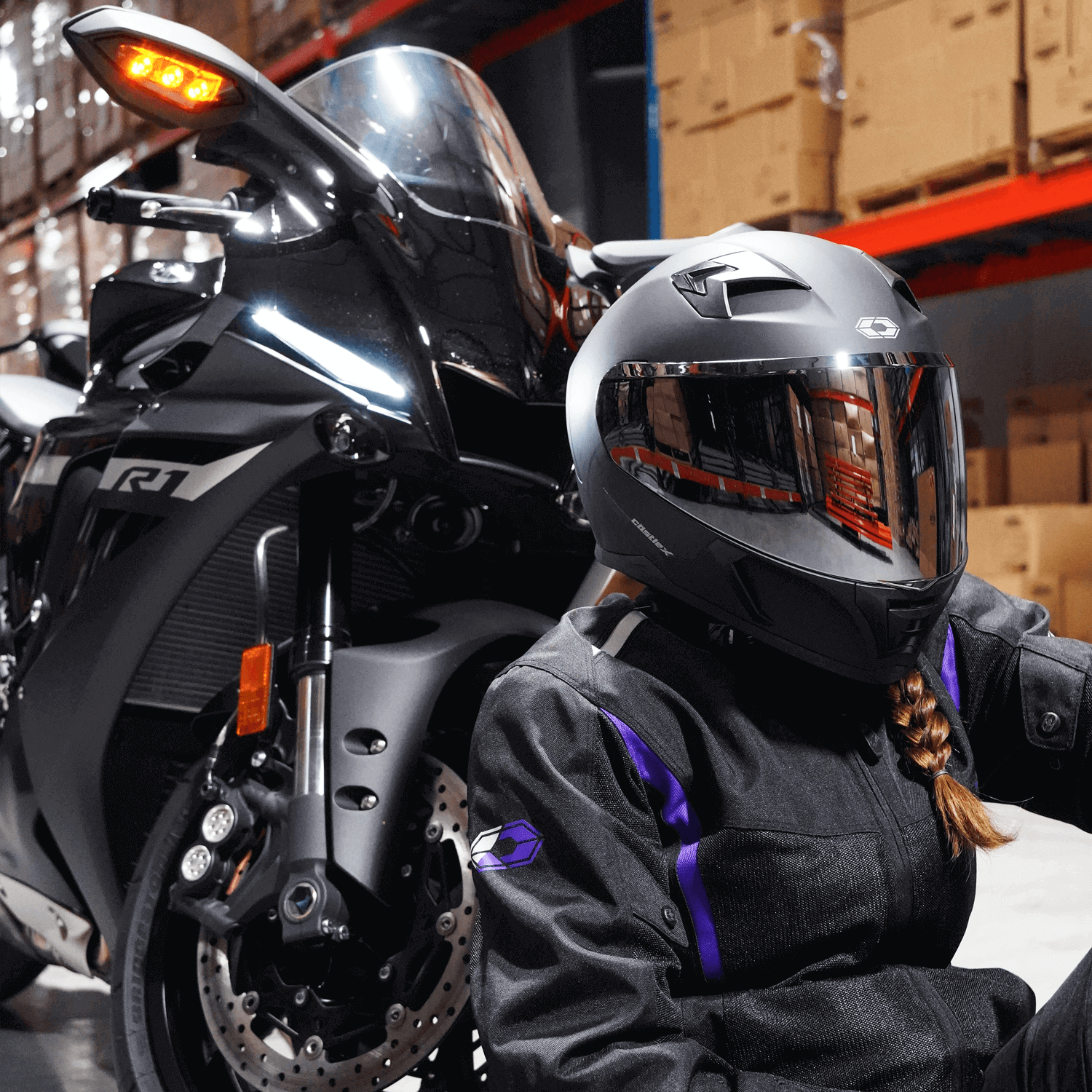 CX390 Motorcycle Helmet • Castle X