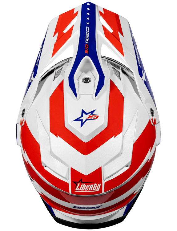 CX200 Liberty Dual-Sport Motorcycle Helmet • Castle X