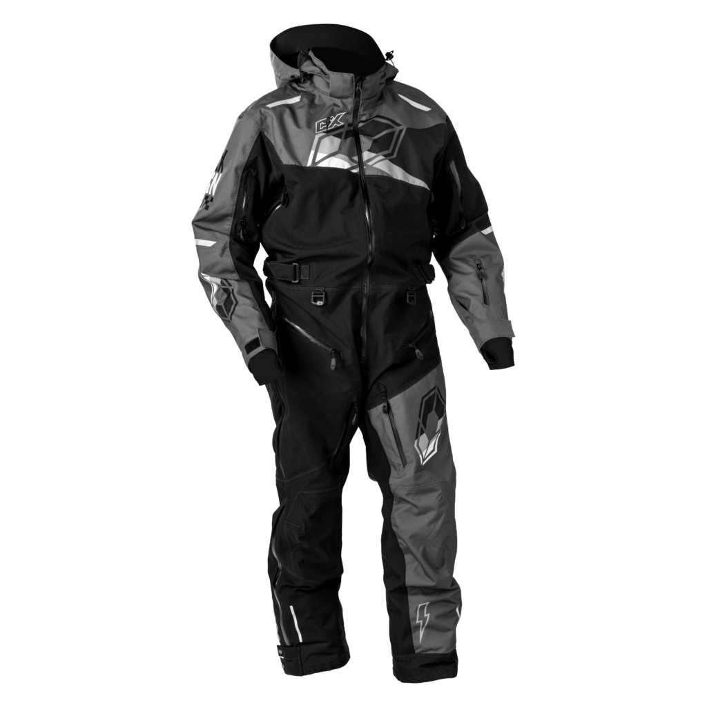 Men's Freedom Monosuit (Black/Charcoal/Silver) • Castle X