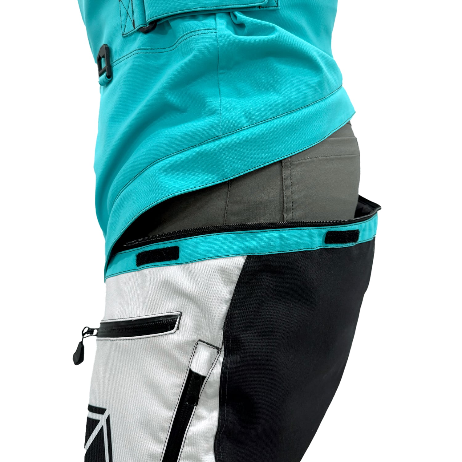 Women's Freedom Monosuit (Turquoise/Silver/Black) • Castle X