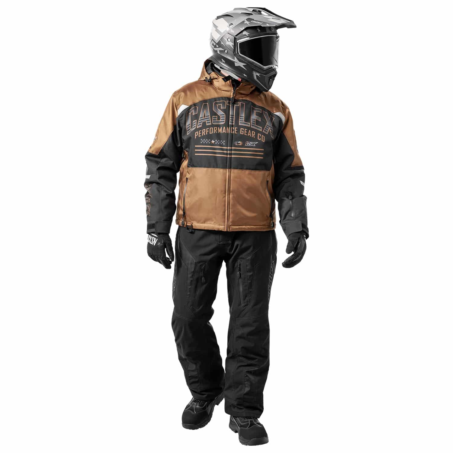 スノーモービル ウエア　CastleX Amazon.com: Castle X Men's Freedom G4 Monosuit Shell (Black