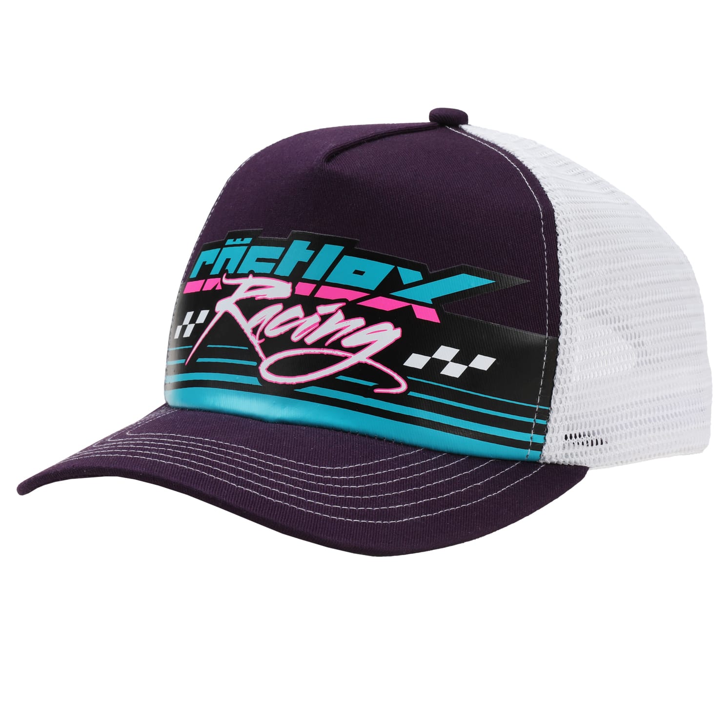 Purple/White