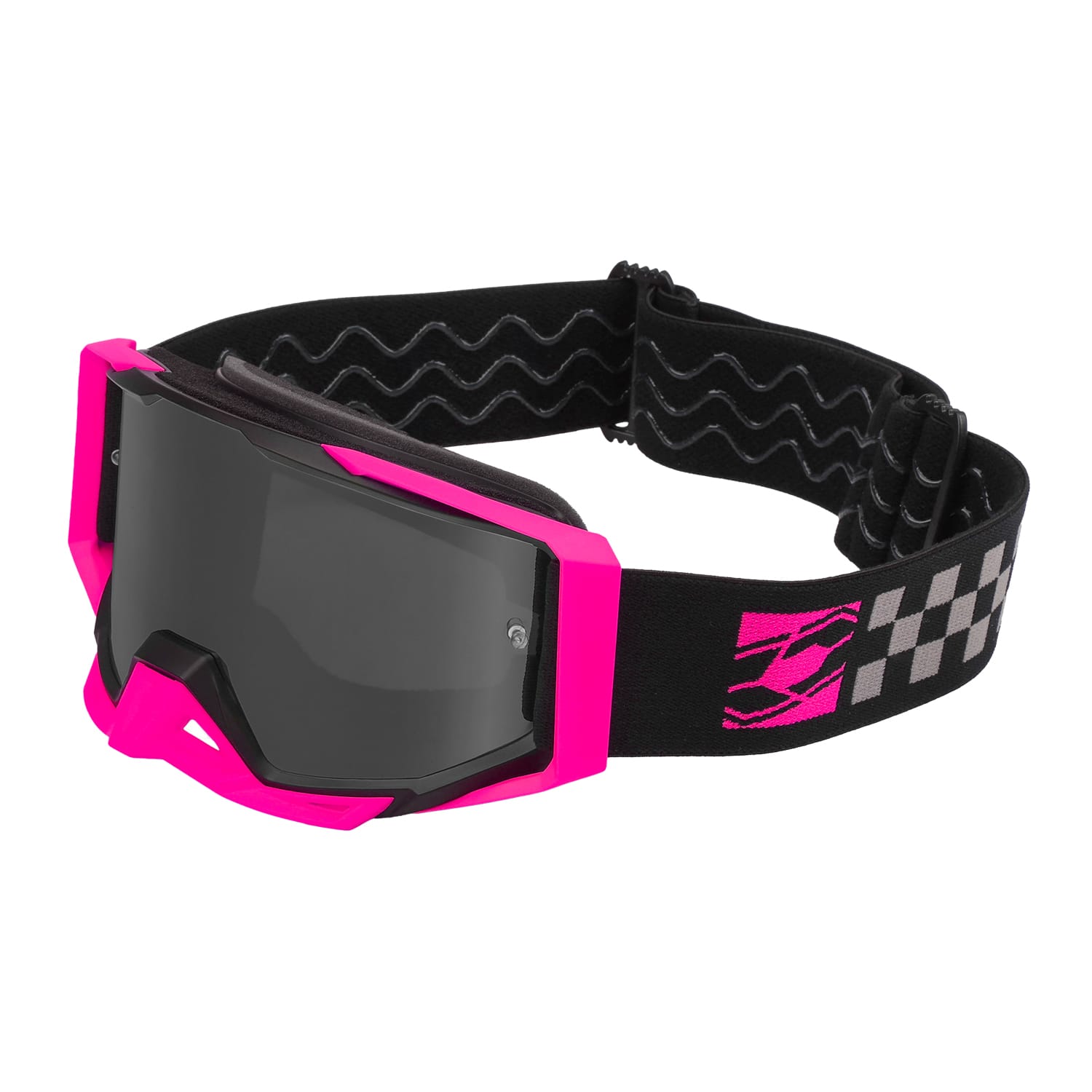 Matte Pink Glo w/Mirror Silver Lens