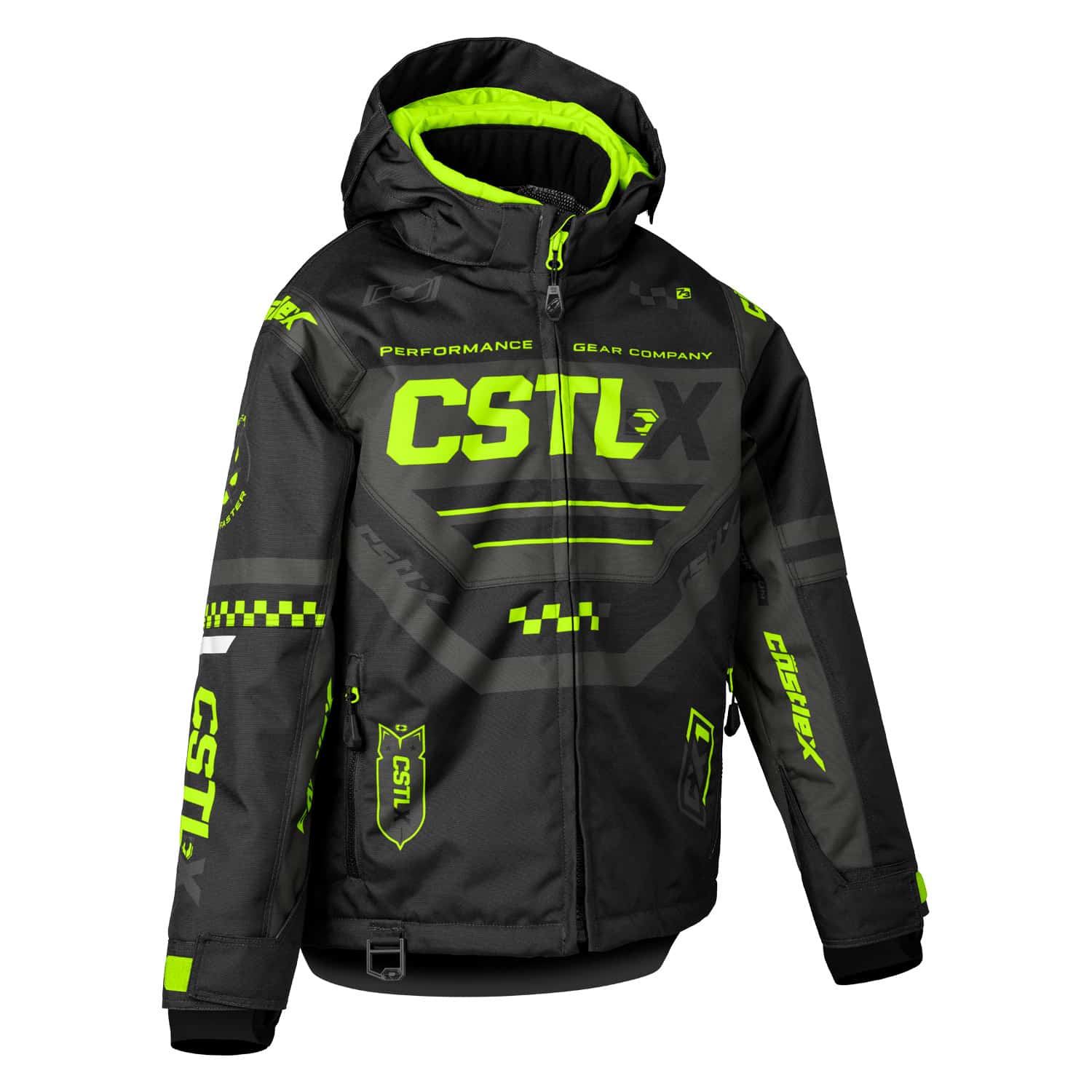 Hi-Vis/Charcoal/Black