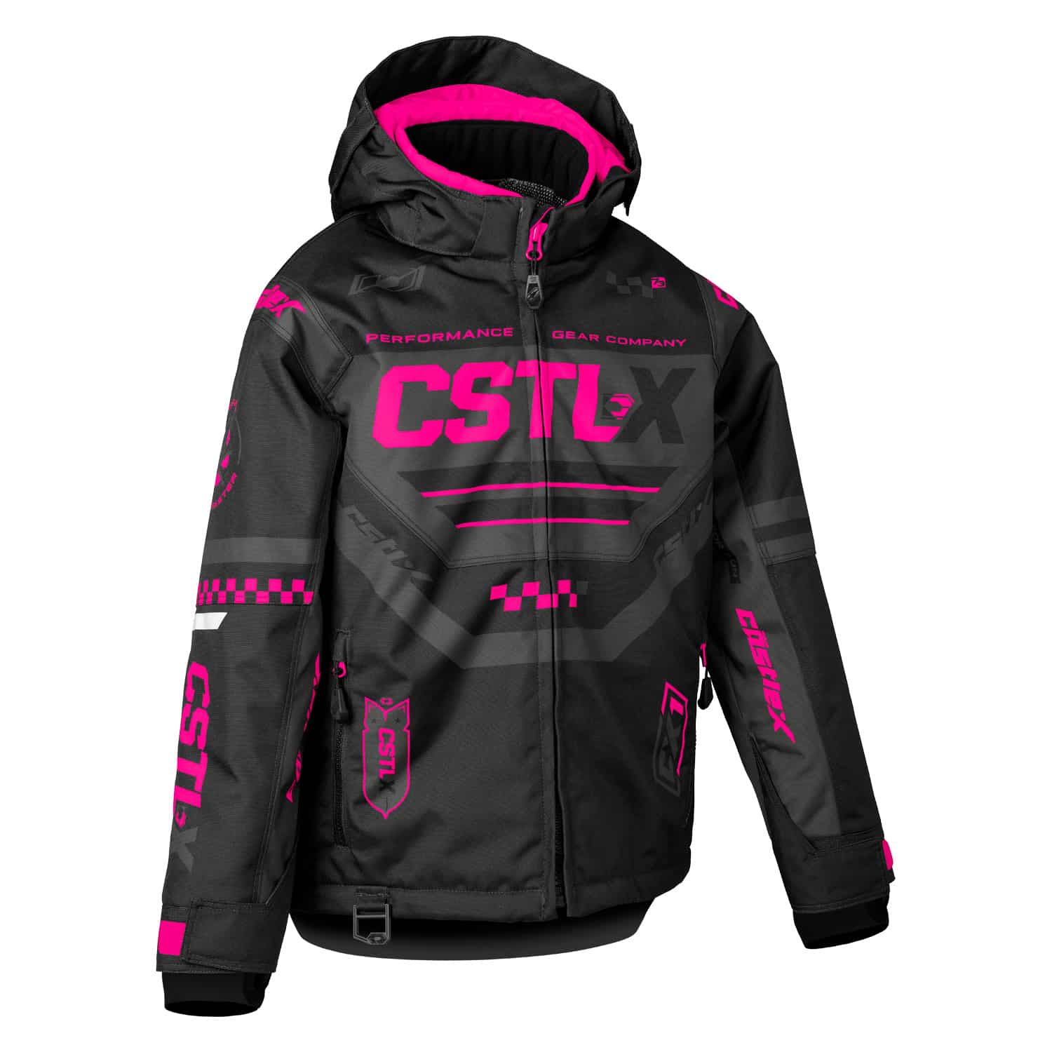 Pink Glo/Charcoal/Black